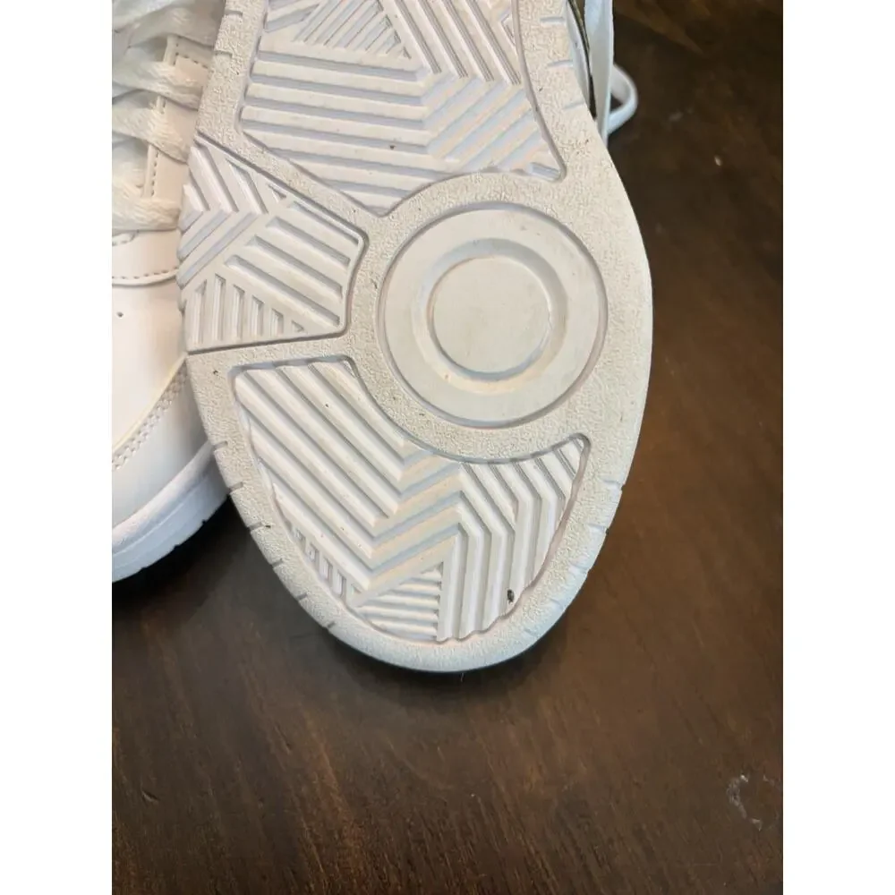 NEW Adidas Hoops 3.0 Mid Classic Gold Metallic Shoes – White – Size 11 Tried On